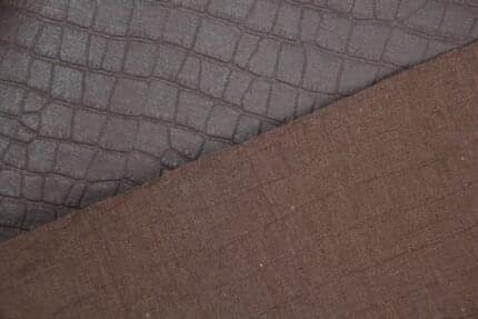 Tomato Leather Brown - Croco Print